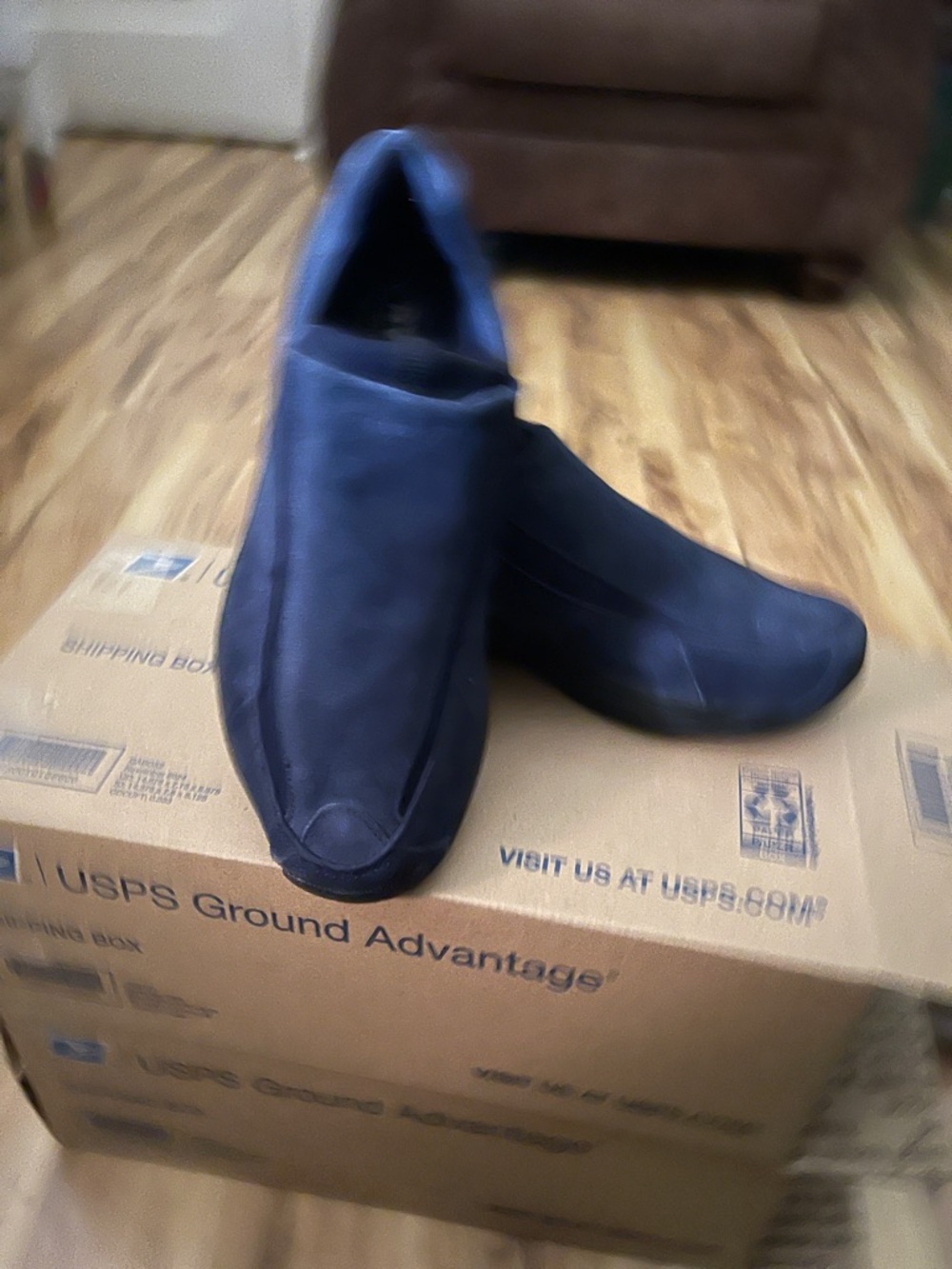 Ryka Navy Slip-On Sneakers NWOT